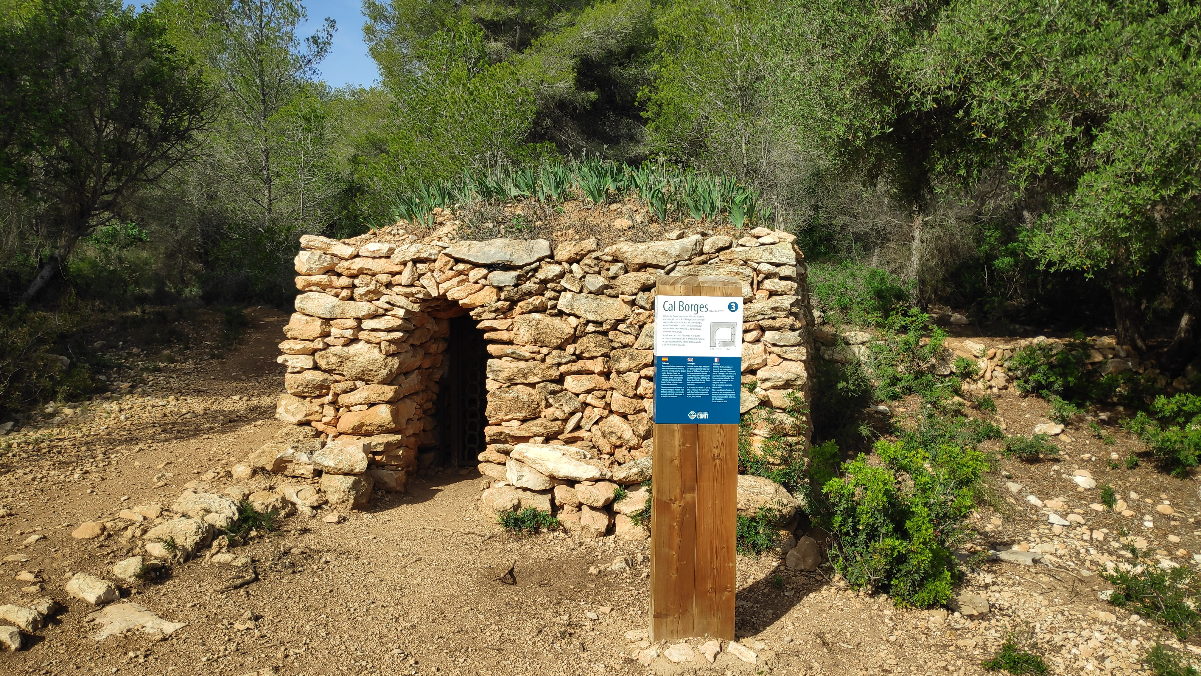 La ruta de la pedra seca de Cunit