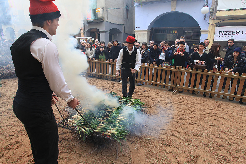 Valls, terra de calçots