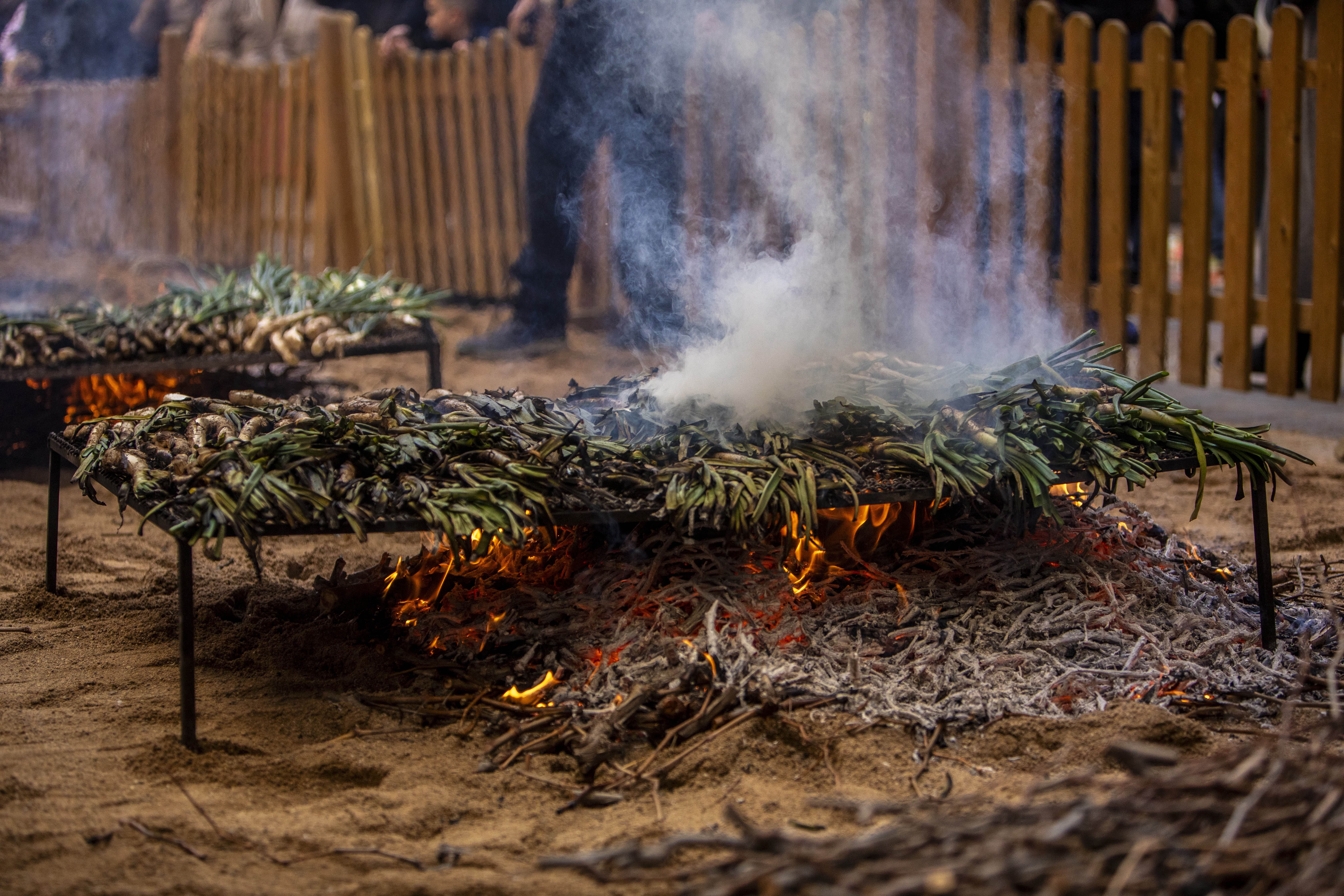 Calçotada a Valls